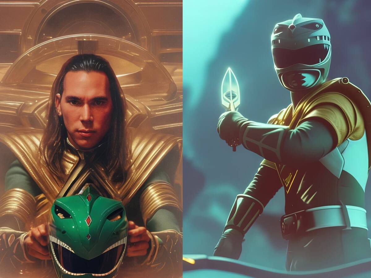 Jason David Frank: Artista recrea retratos del actor con Inteligencia Artificial