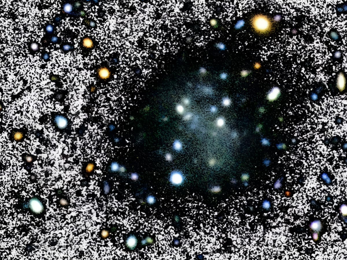 "Nube", la recién descubierta galaxia "invisible" que deja asombrados a científicos