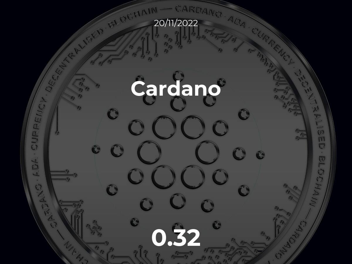 Precio del Cardano del 20 de noviembre