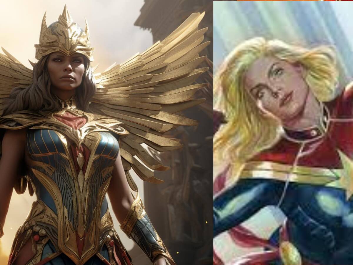Así se vería "Capitana Marvel" como Diosa del antiguo egipto según una inteligencia artificial