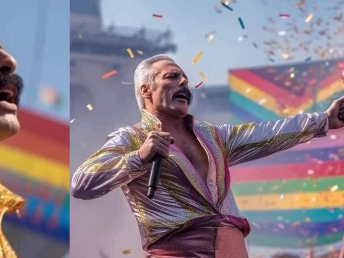 Freddie Mercury si estuviera vivo hoy según la inteligencia artificial