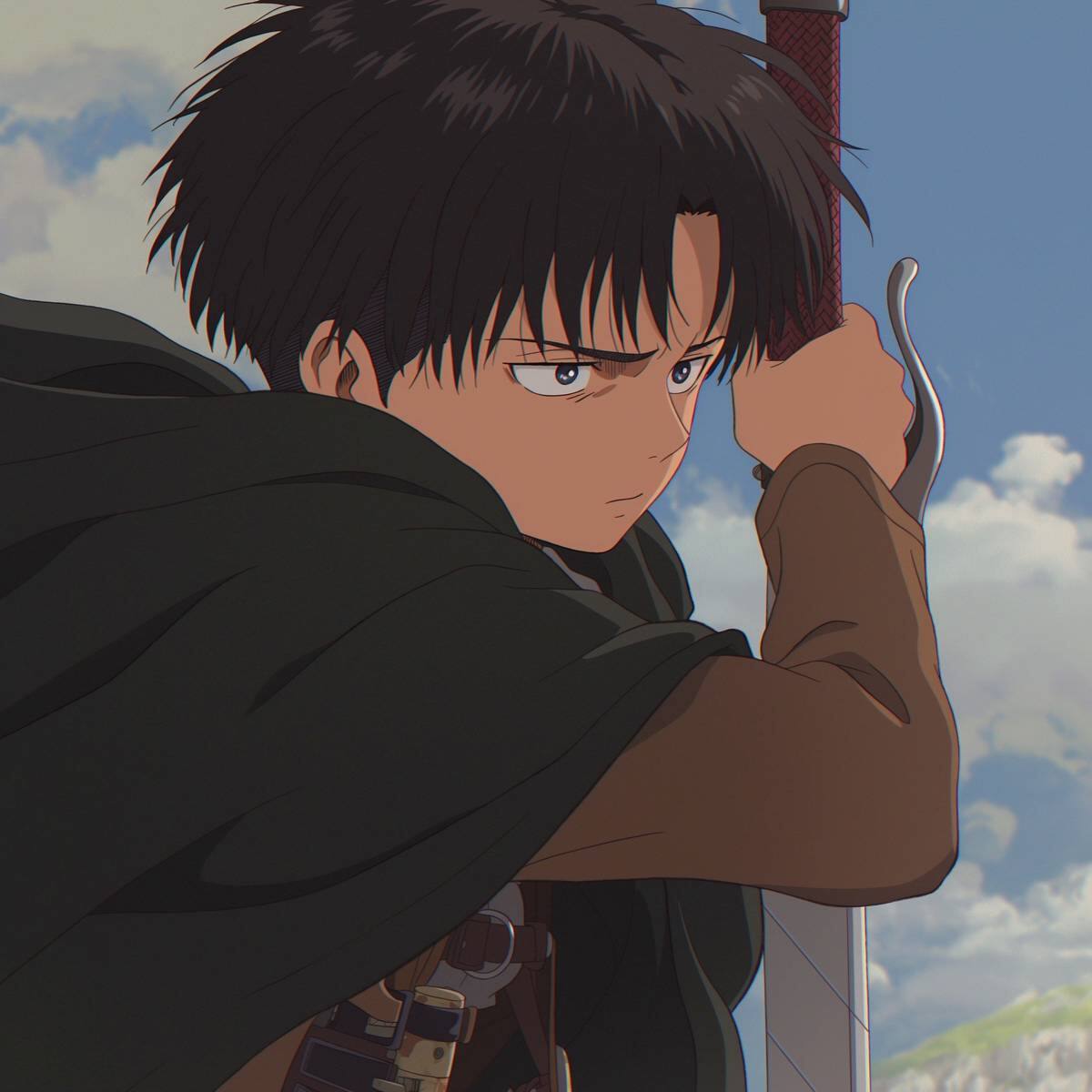 Levi en versión Ghibli según una IA
