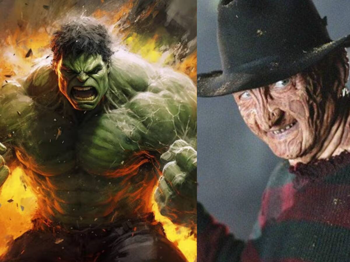 Descubre cómo se vería Hulk interpretando a Freddy Kruger según una inteligencia artificial