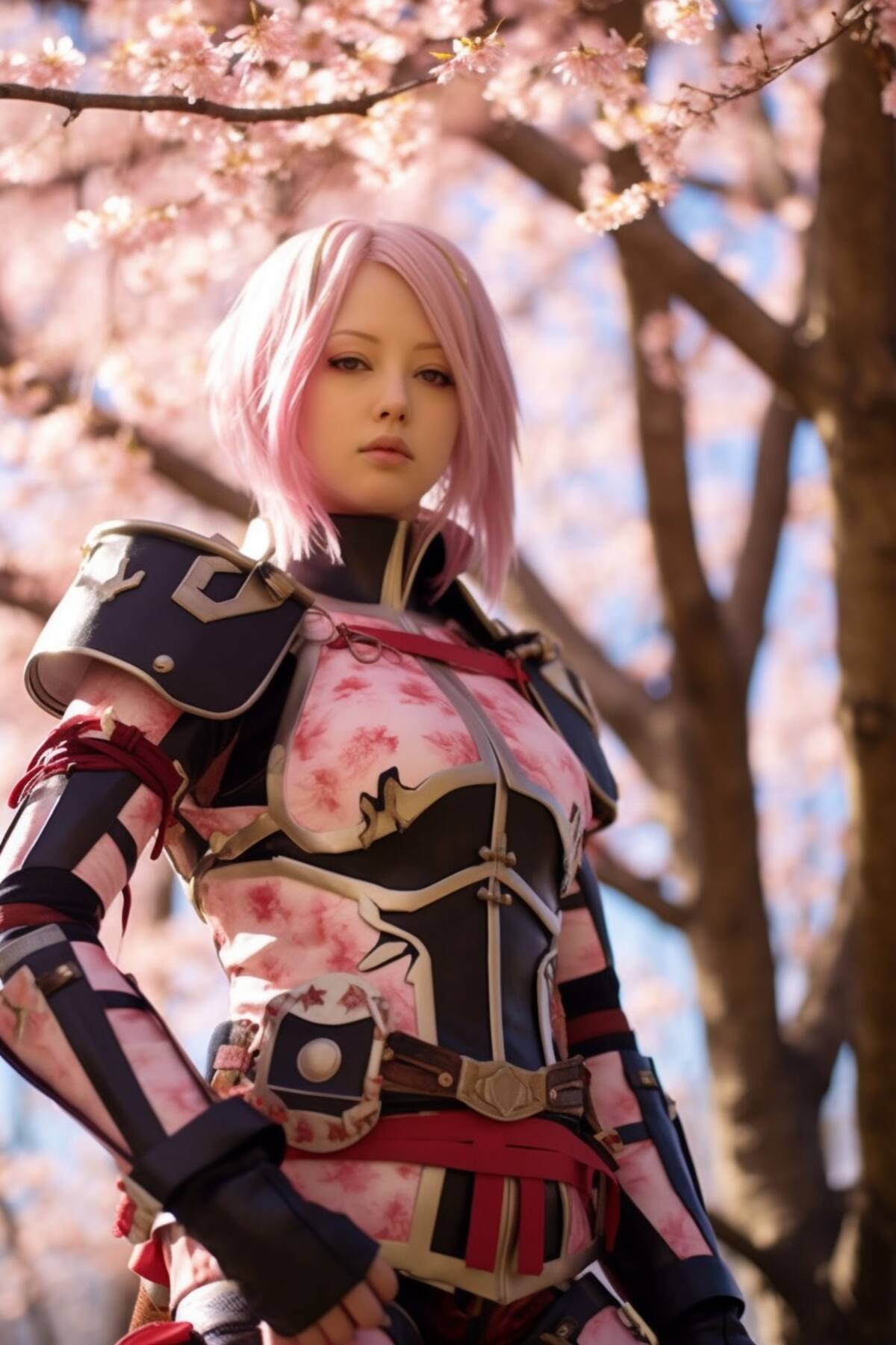 Inteligencia artificial recreó a Sakura como un samurai en live action