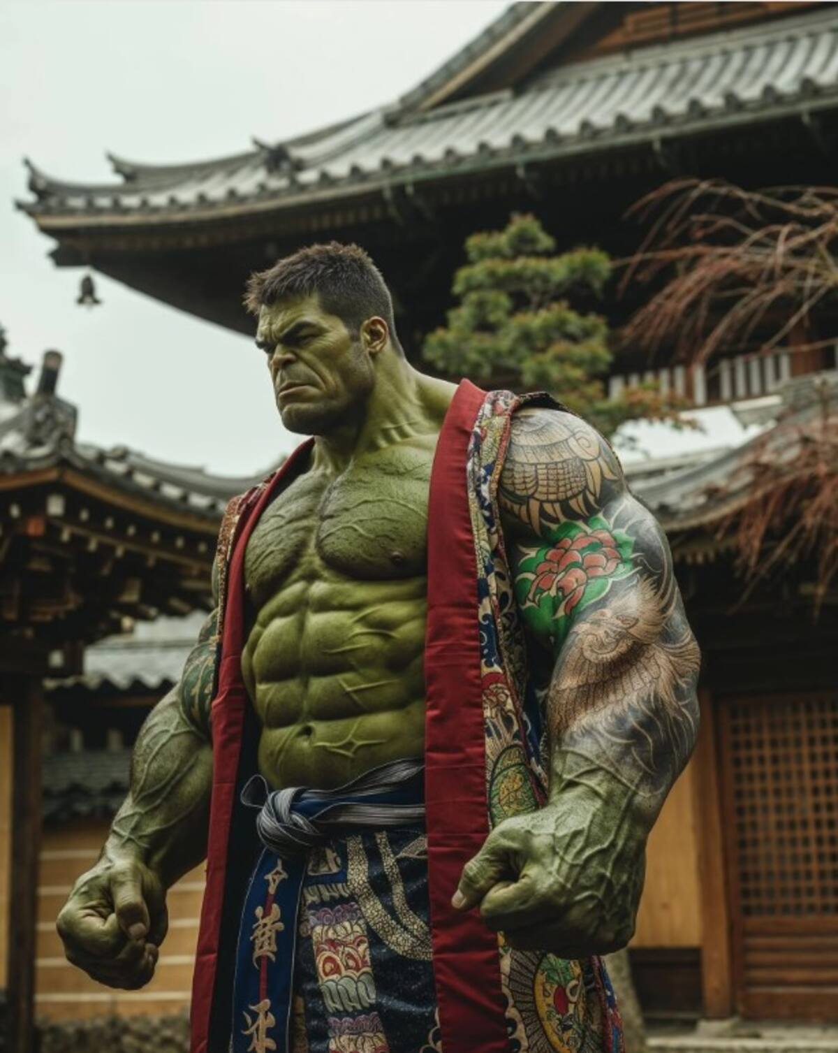 El increíble Hulk.