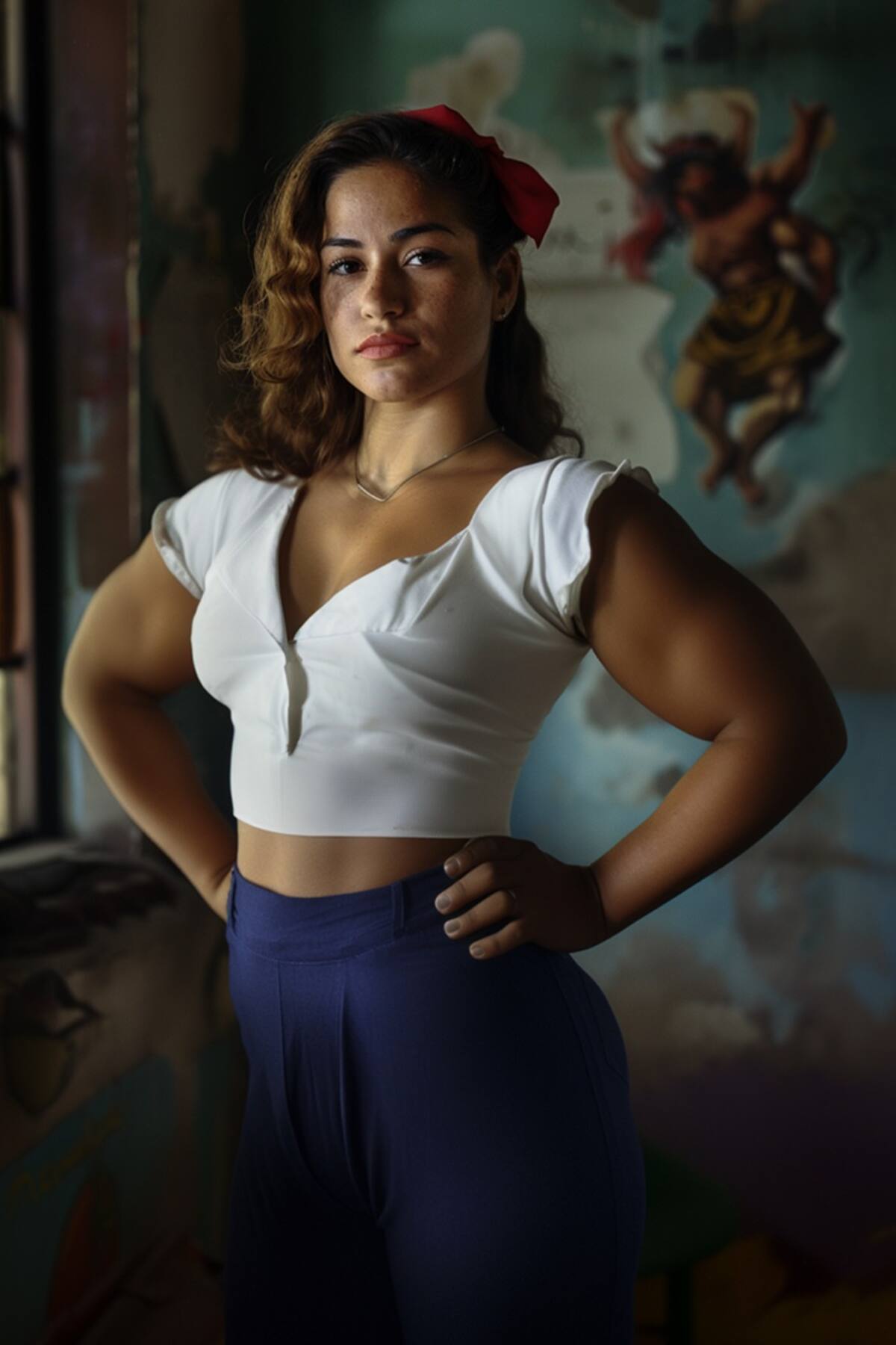 Luisa en versión real según una IA