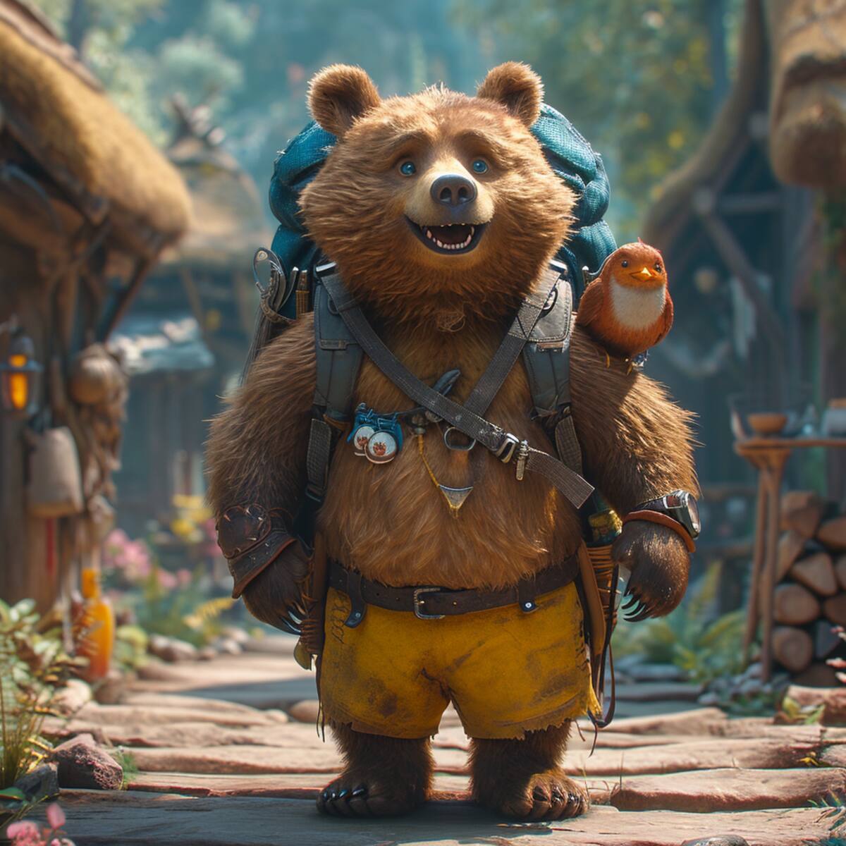 Kazooie, la graciosa ave roja, es amante del sarcasmo y tiene un gran repertorio de habilidades, desde disparar huevos hasta caminar sobre agua.