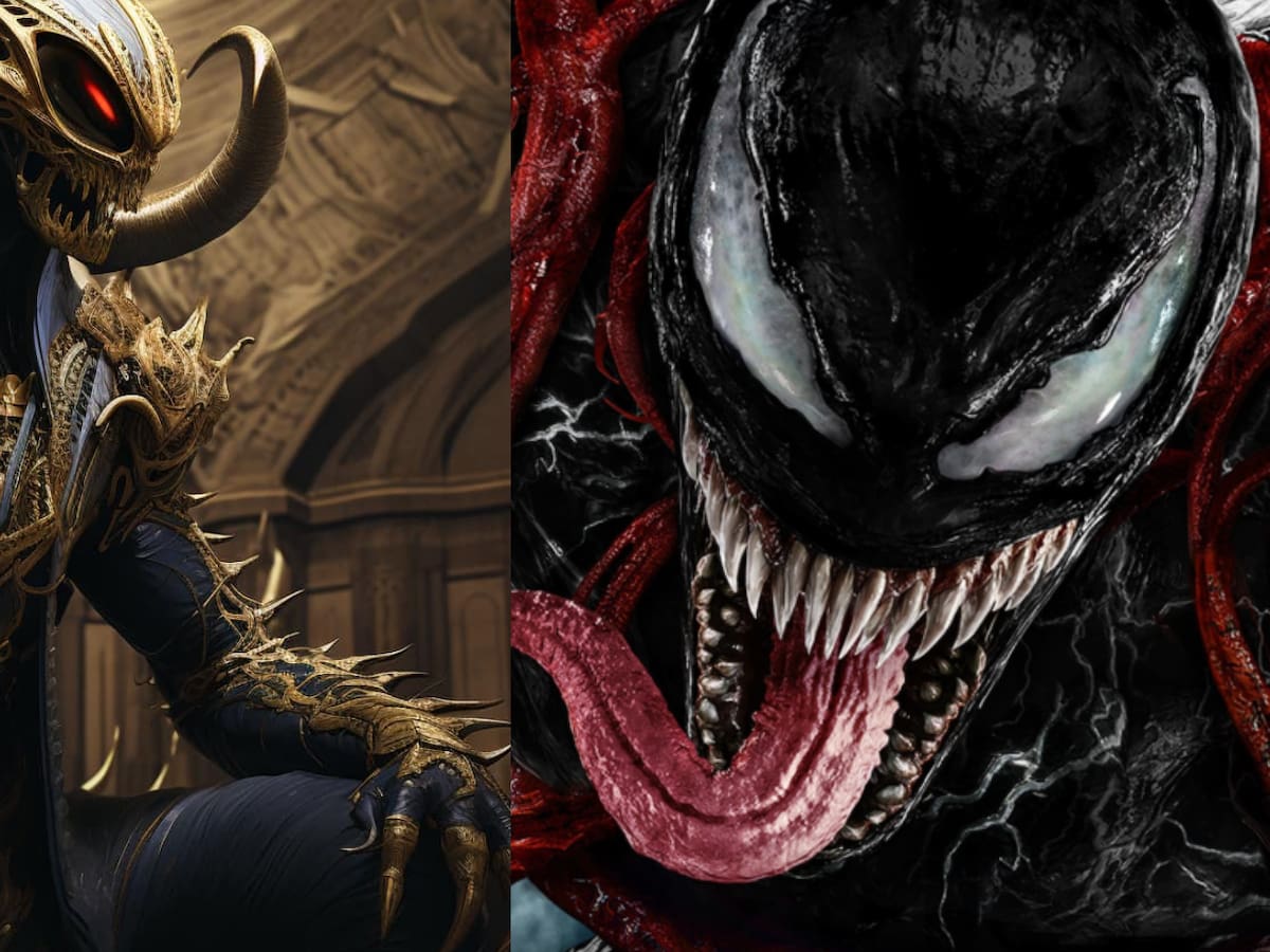 Así se vería "Venom" como Dios Egipcio según una inteligencia artificial