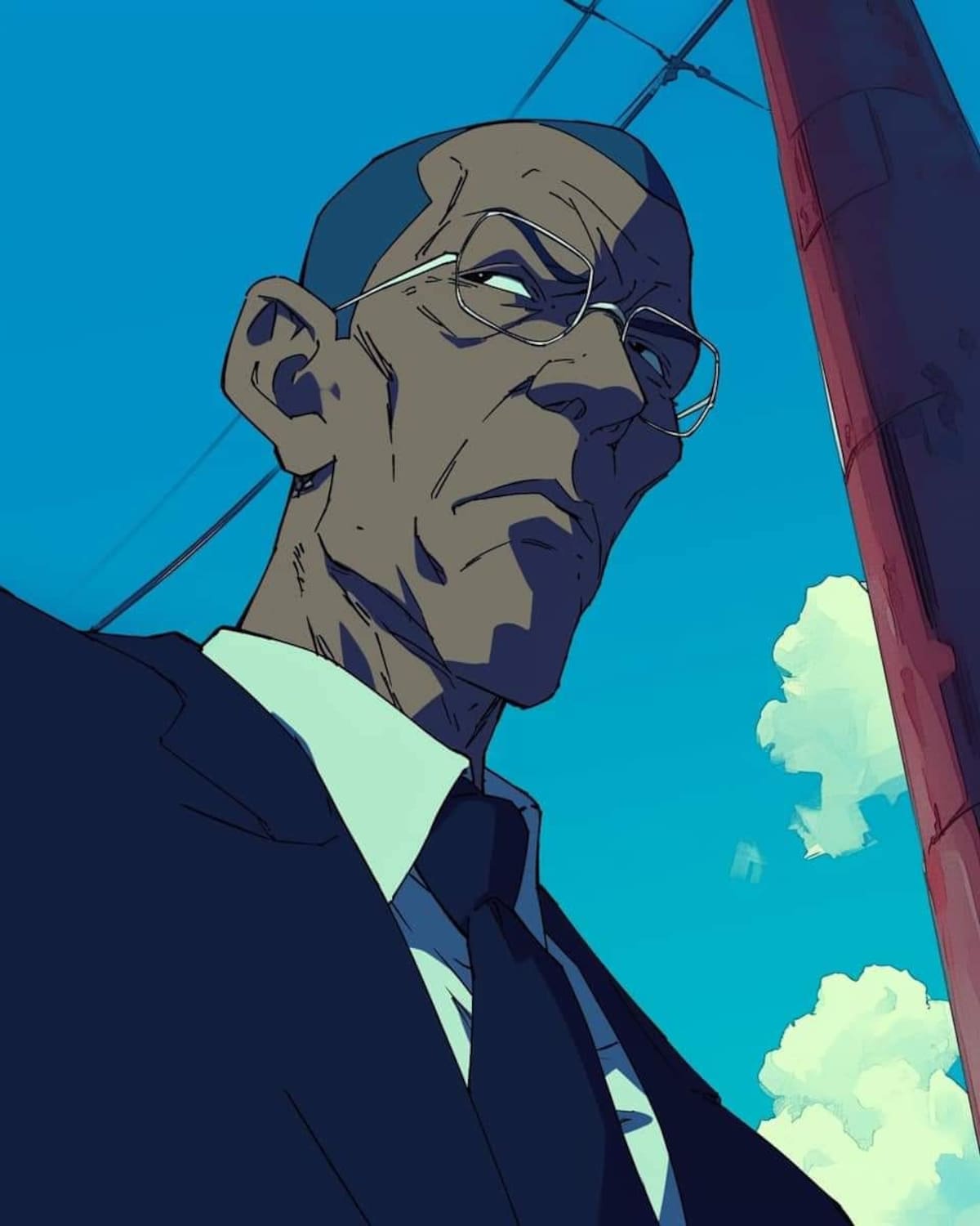 Gus en versión anime según una IA