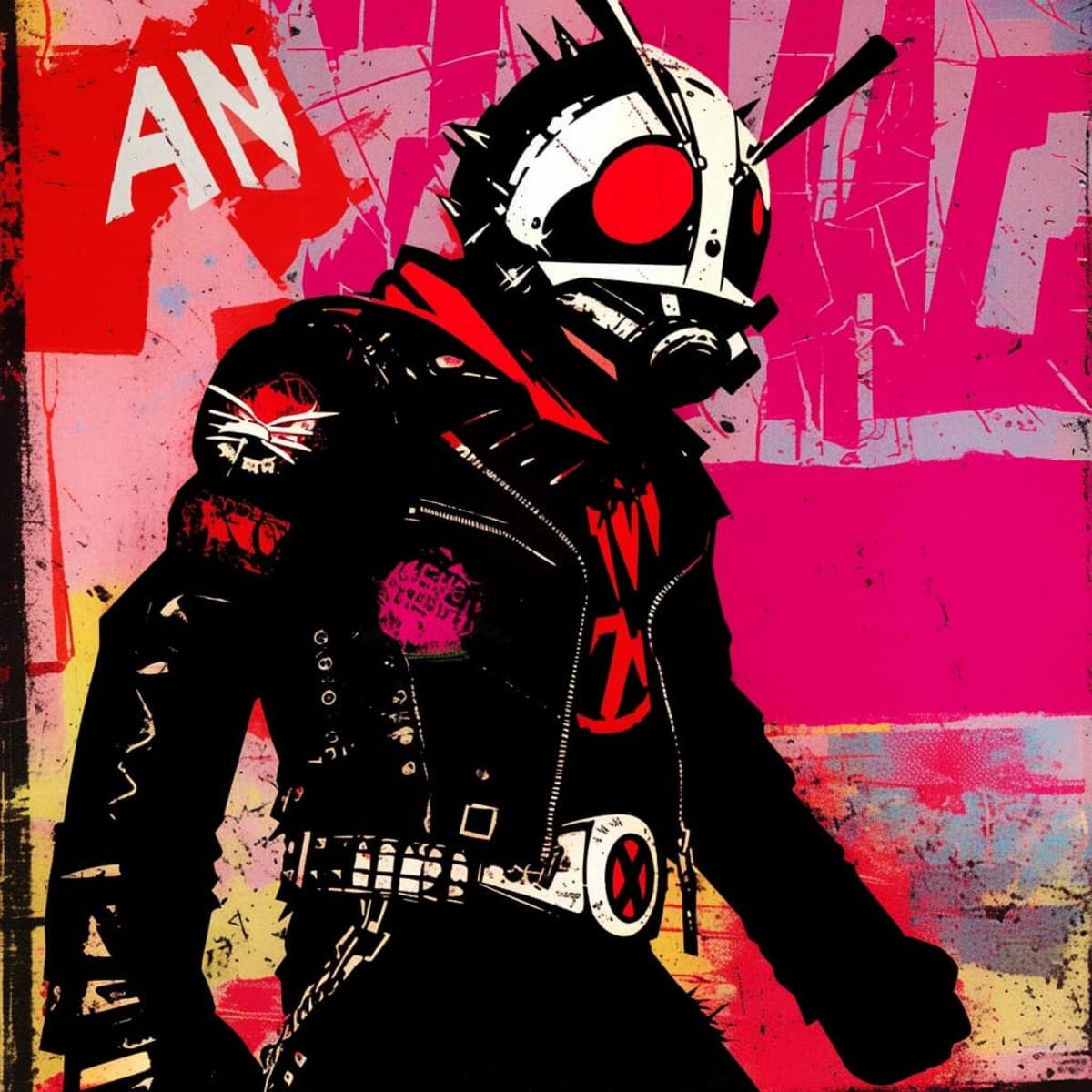 Antman en estilo anarquista según una IA