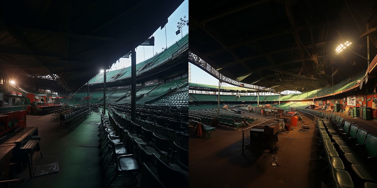 El estadio Héctor Espino fue demolido, pero en los backroom todavía puedes escuchar los alaridos del público, sin juegos a la vista.