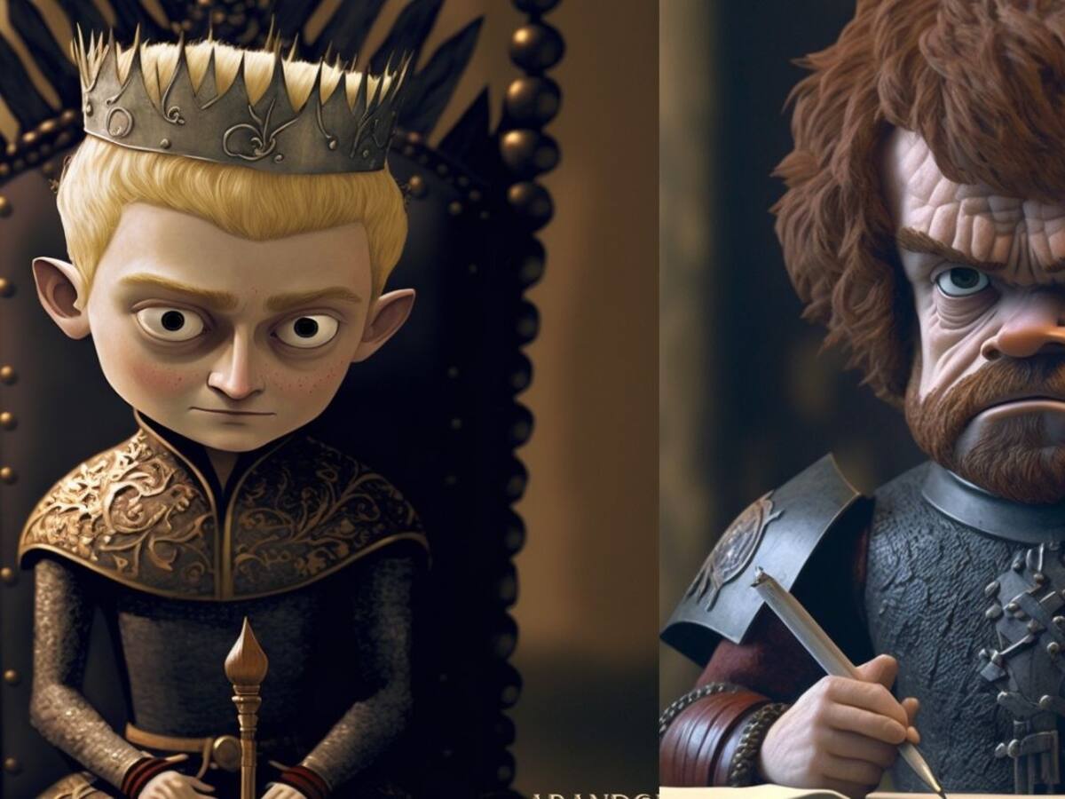 Así se vería “Game of Thrones” en una película de Pixar según una inteligencia artificial