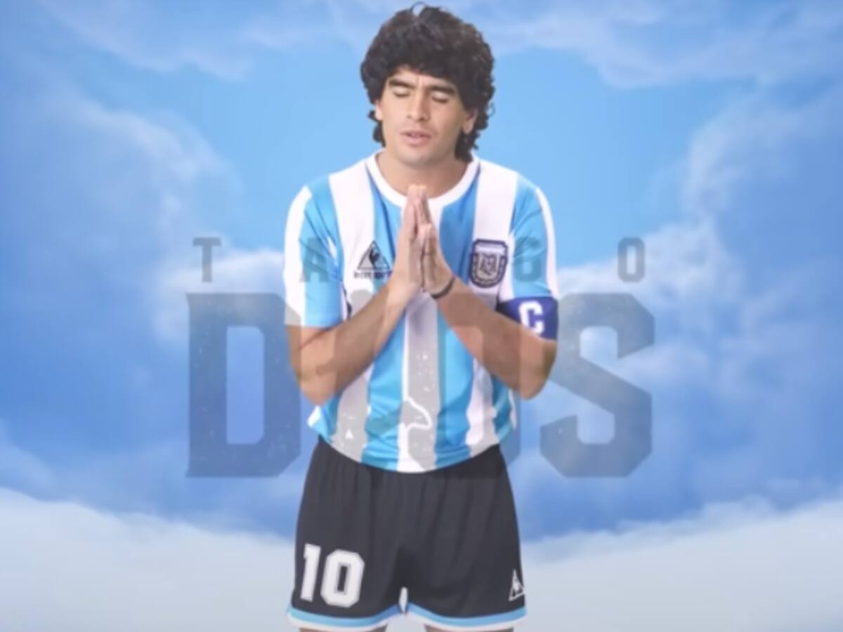“No me olviden”: Recrean a Diego Maradona con inteligencia artificial