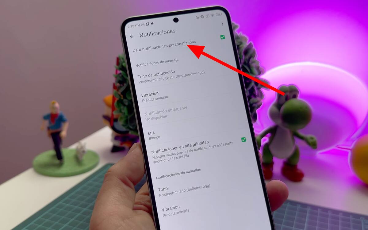 WhatsApp. Notificaciones. App.