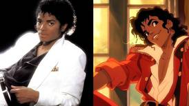 Así se vería Michael Jackson en el mundo de Dragon Ball según una inteligencia artificial.