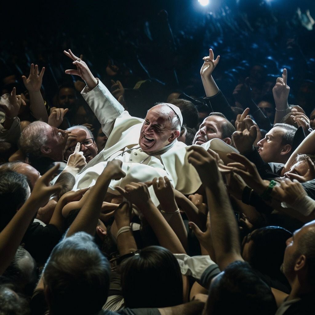 Inteligencia artificial imagina al Papa Francisco bailando como todo un ...